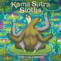 image Kama Sutra Sloths 2027 Wall Calendar by Gladstone Media Main Product Image