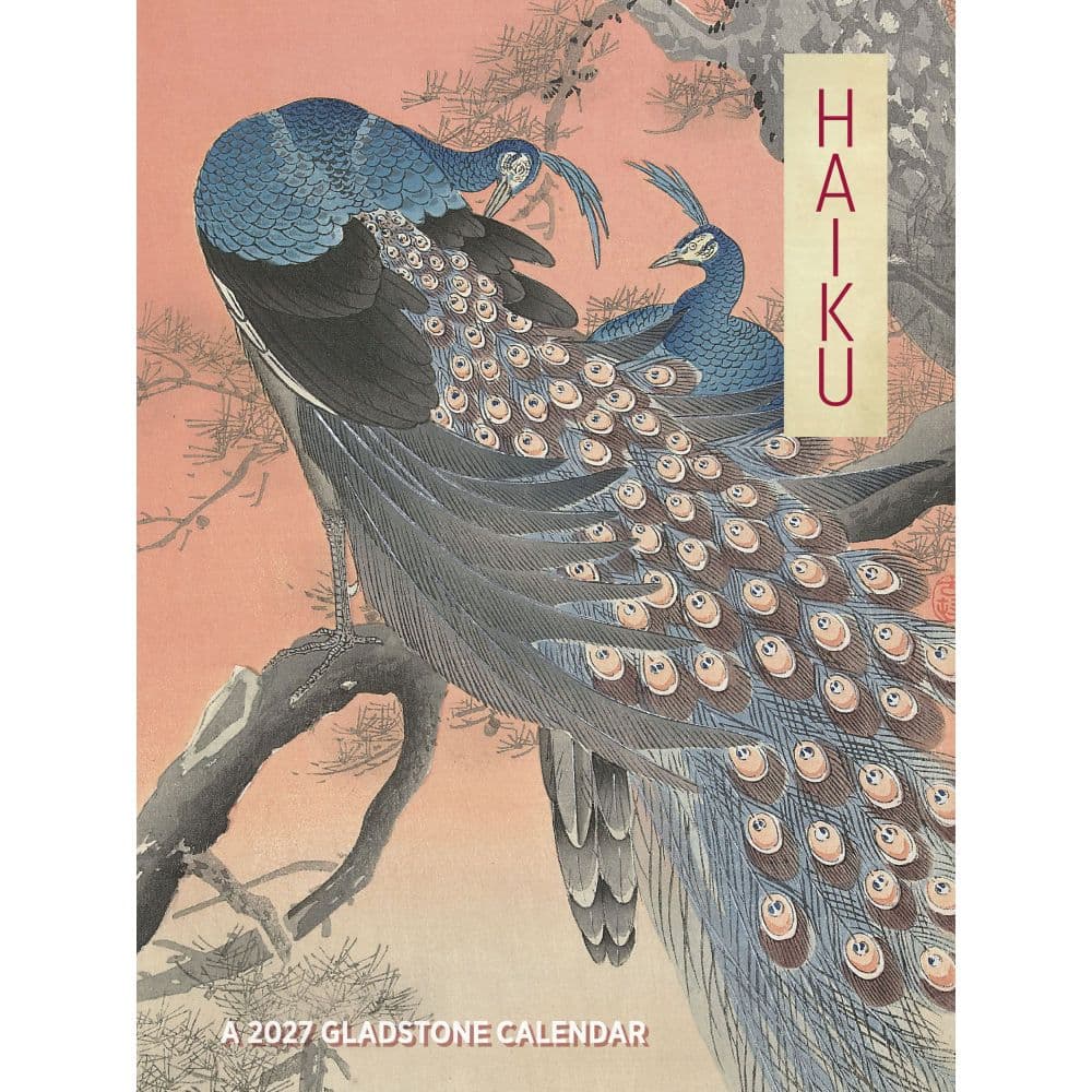Haiku BIG 2027 Vertical Wall Calendar by Gladstone Media Main Product Image