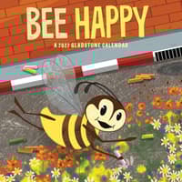 image Bee Happy 2027 Mini Wall Calendar by Gladstone Media Main Product Image