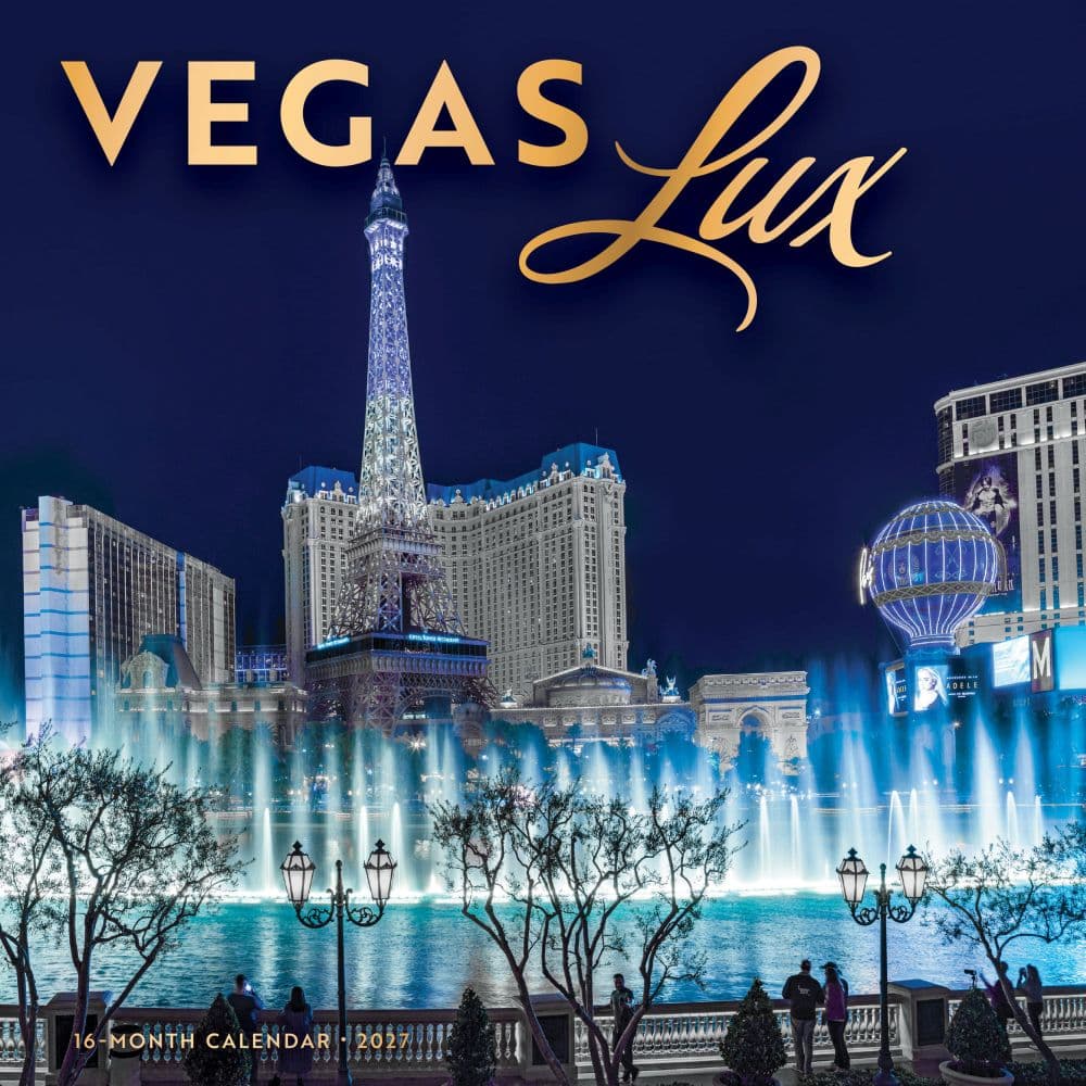 Vegas Lux 2027 Wall Calendar Main Product Image