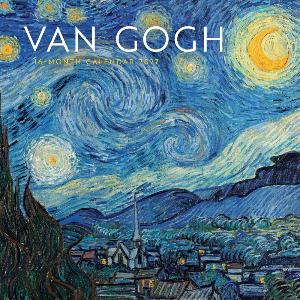 Van Gogh 2027 Wall Calendar Main Product Image