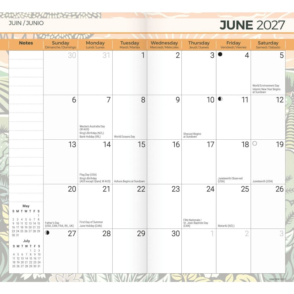Tuscan Delight 2027 2 Year Pocket Planner Second Alternate Image