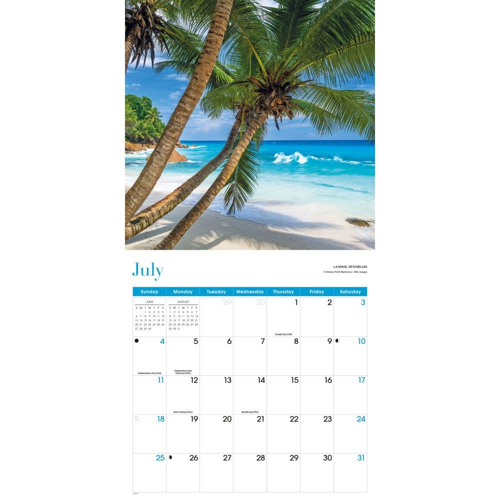 Tropical Islands 2027 Wall Calendar Third Alternate Image