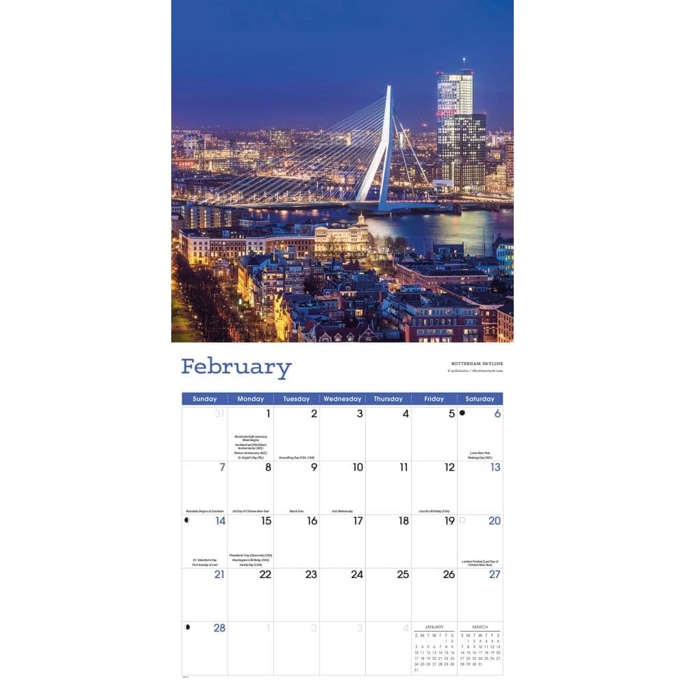 Netherlands 2027 Wall Calendar Second Alternate Image