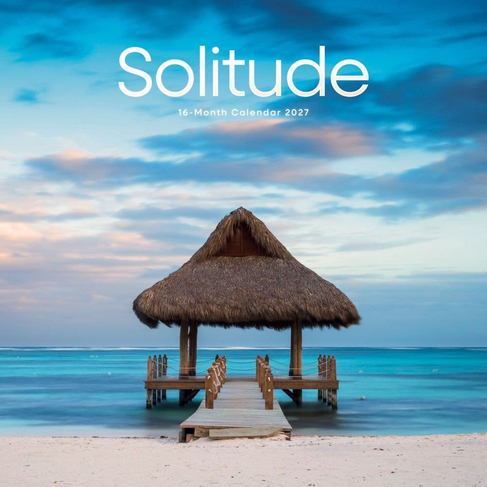 Solitude 2027 Wall Calendar Main Product Image