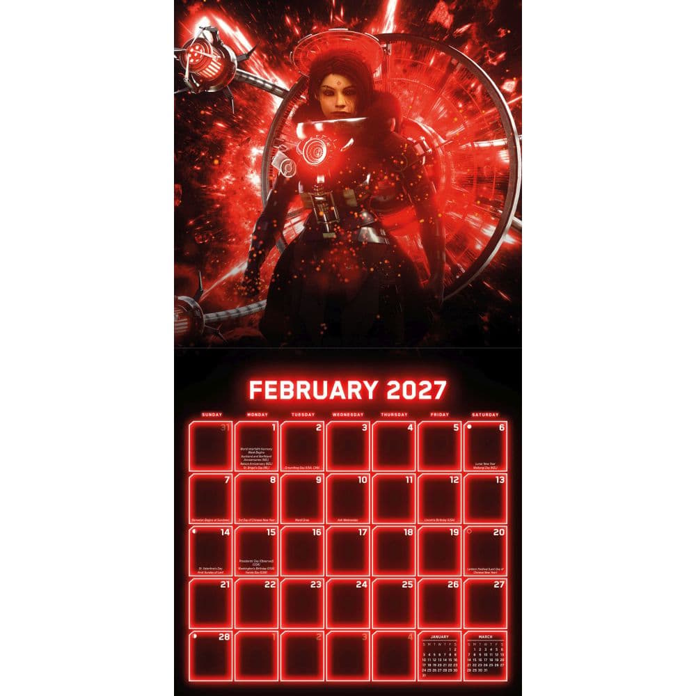 Skibidi Toilet 2027 Wall Calendar Second Alternate Image