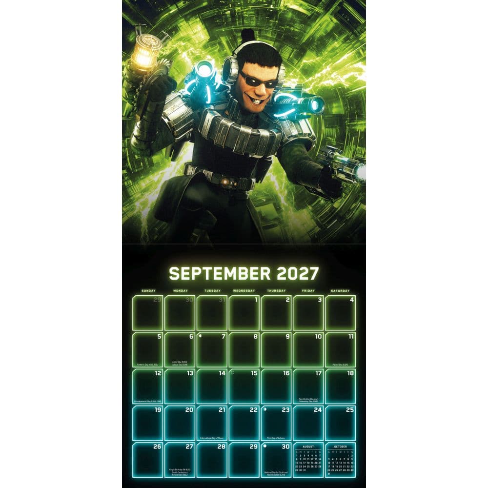Skibidi Toilet 2027 Wall Calendar Third Alternate Image