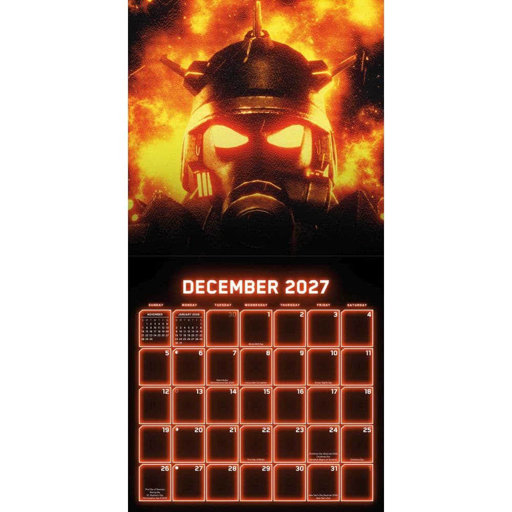 Skibidi Toilet 2027 Wall Calendar Fourth Alternate Image
