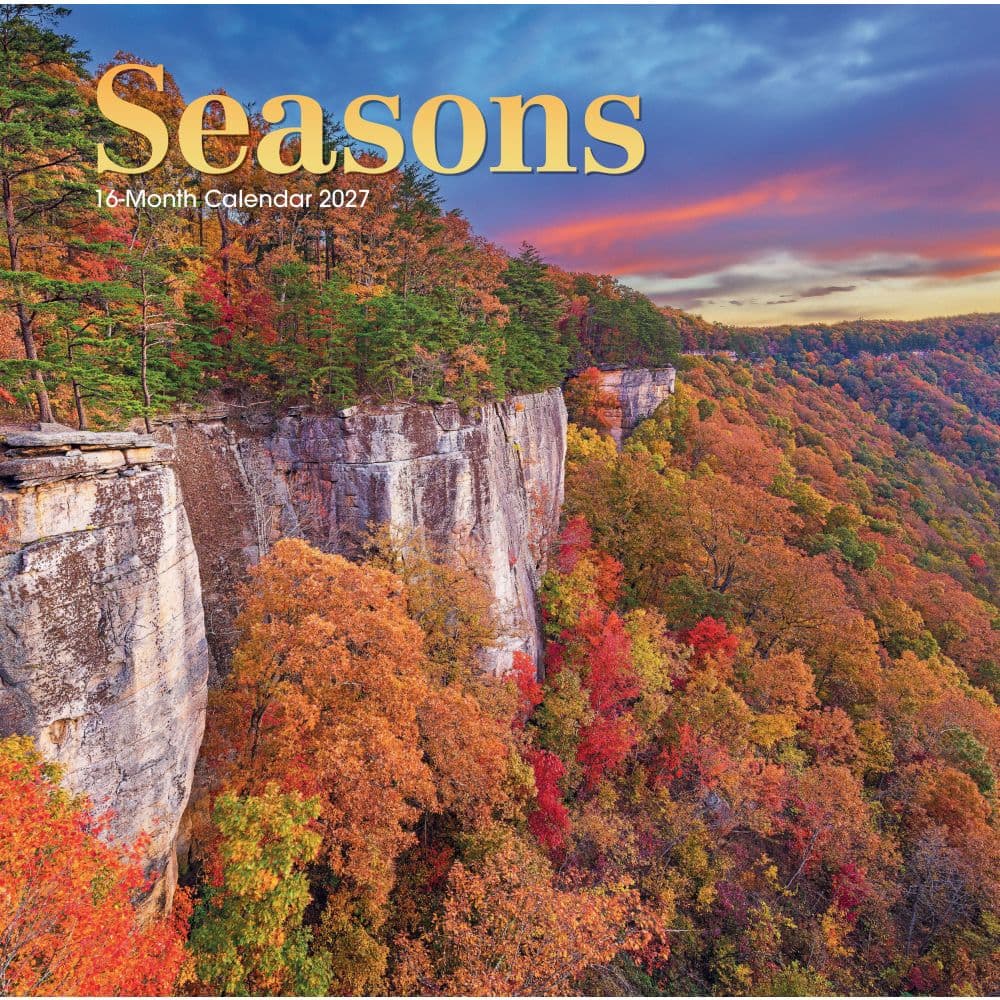 Seasons 2027 Wall Calendar Main Product Image