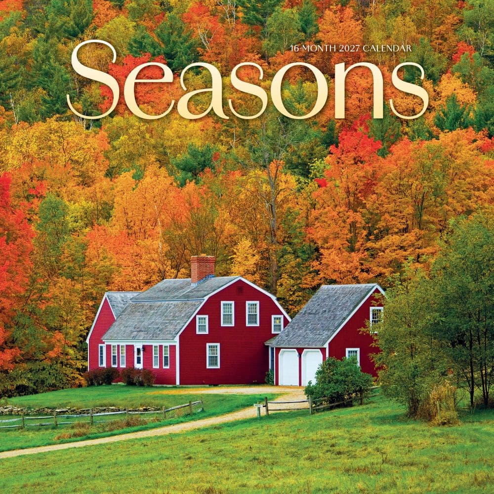Seasons 2027 Wall Calendar Main Product Image