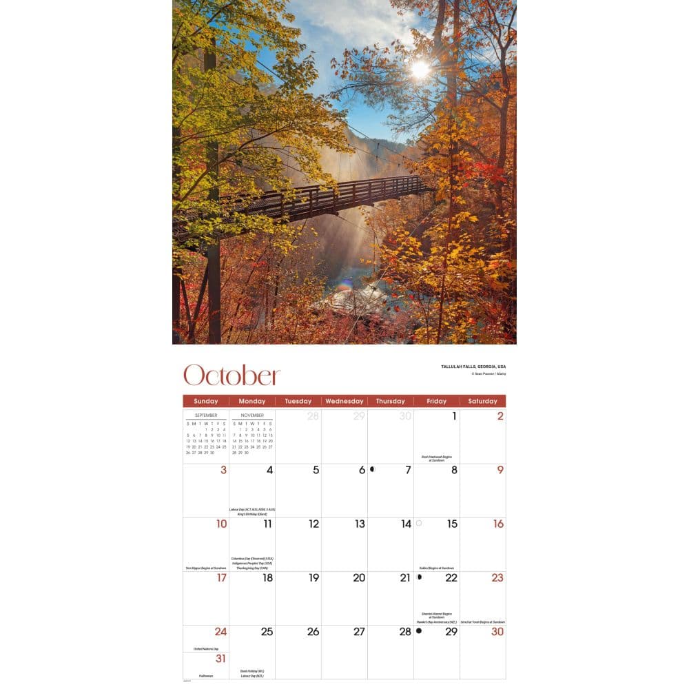Seasons 2027 Wall Calendar Fourth Alternate Image