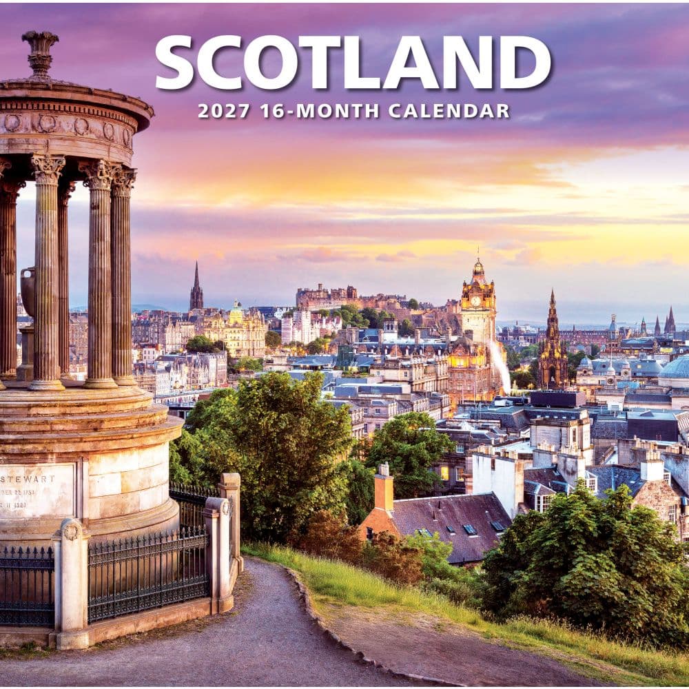 Scotland 2027 Wall Calendar Main Product Image