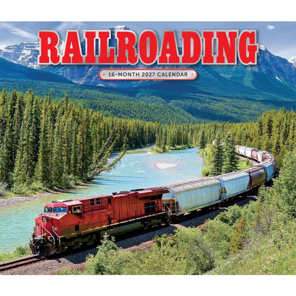Railroading 2027 Wall Calendar Main Product Image