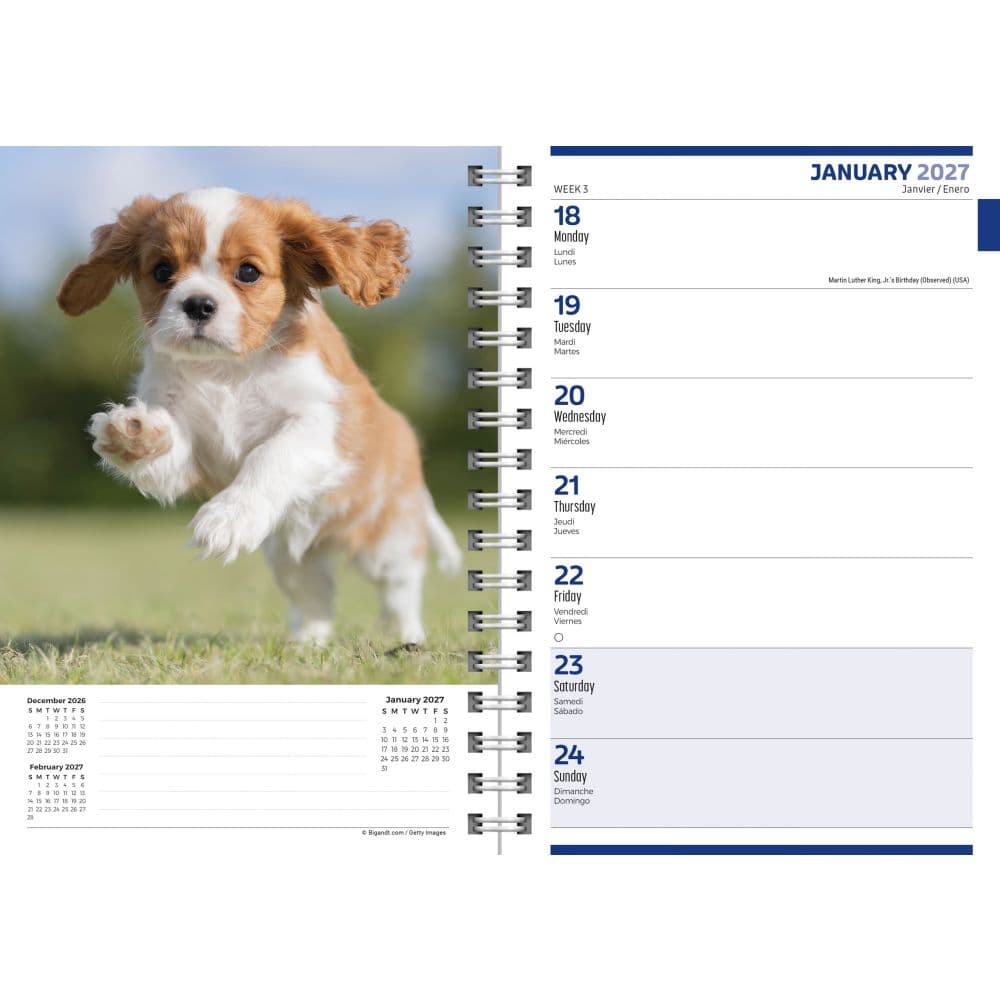 Puppies 2027 Engagement Planner Second Alternate Image