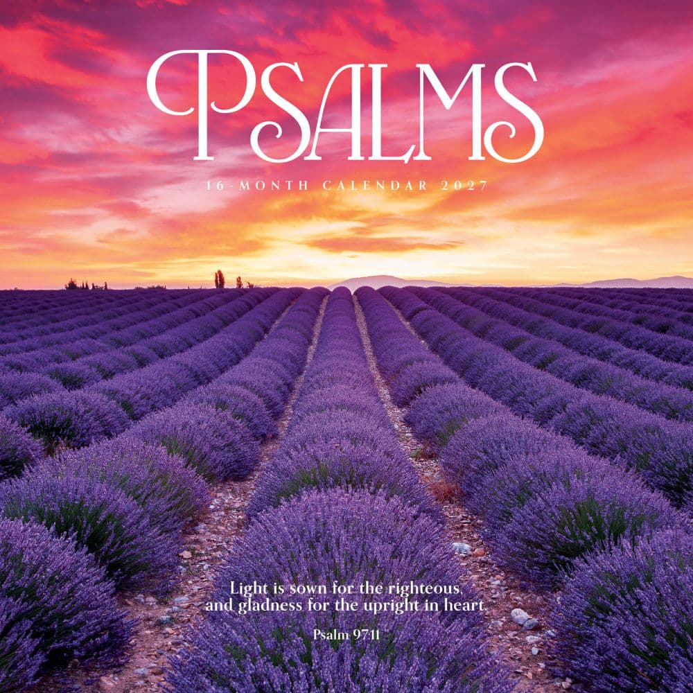 Psalms 2027 Wall Calendar Main Product Image