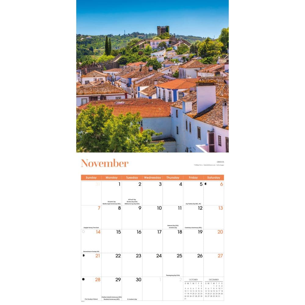 Portugal 2027 Wall Calendar Fourth Alternate Image