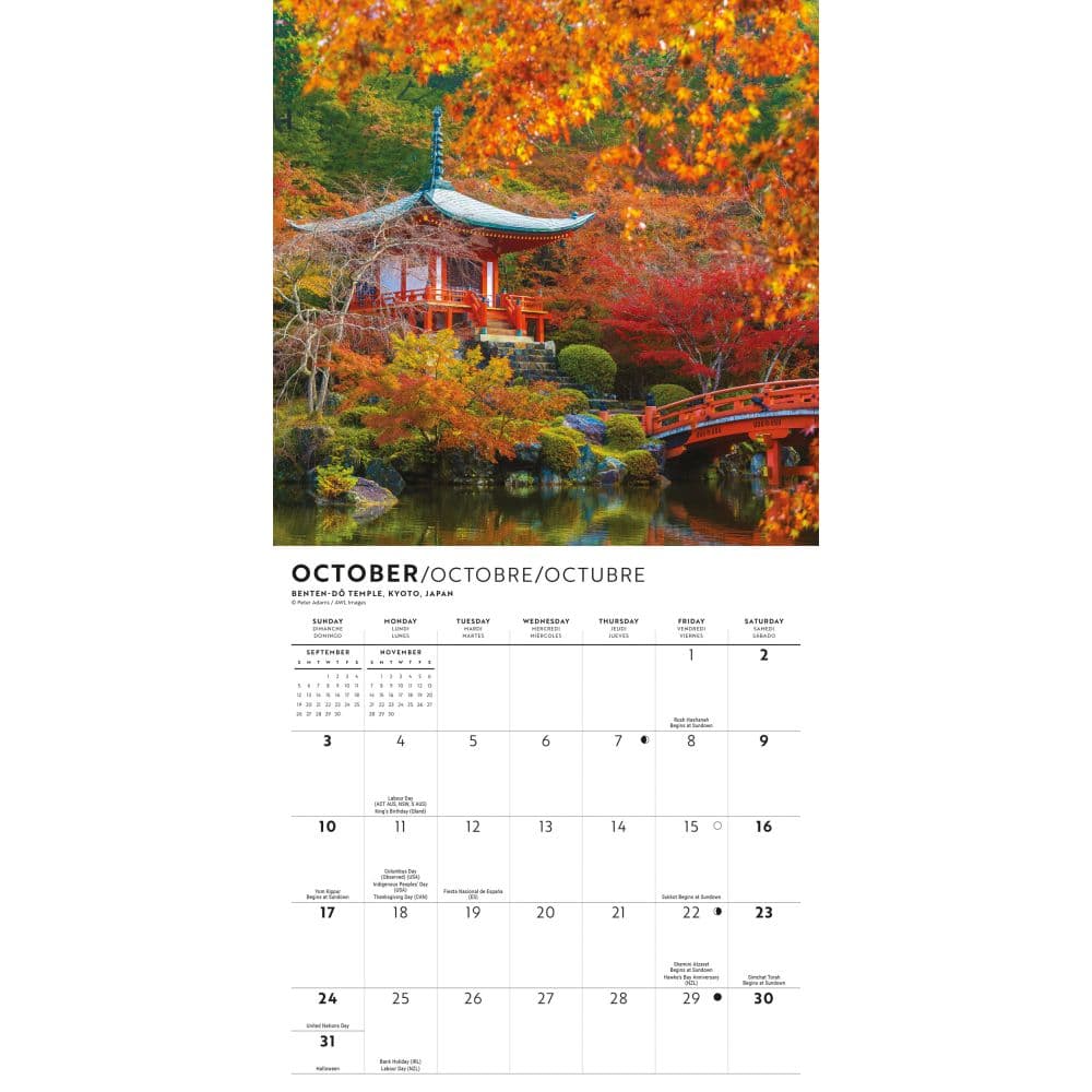 Passport to the World 2027 Mini Wall Calendar Fourth Alternate Image