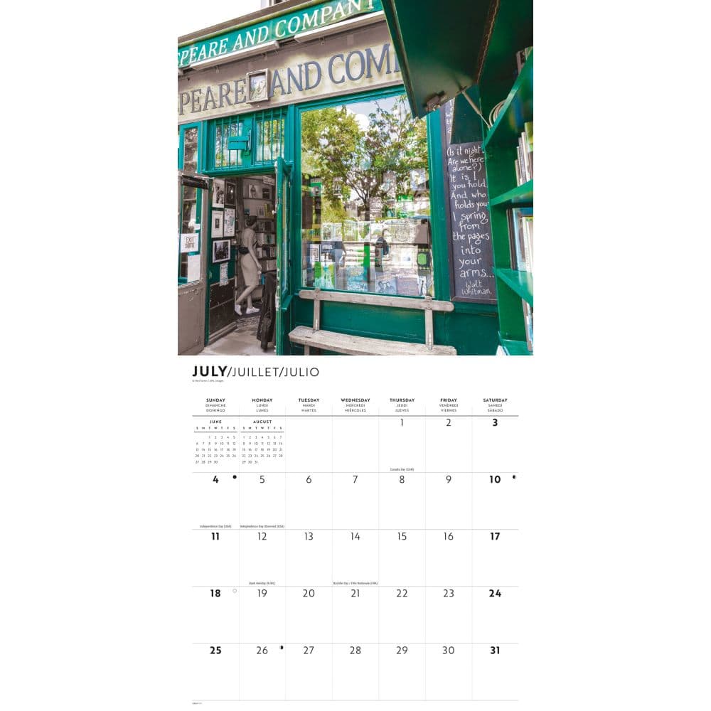 Paris Lux 2027 Wall Calendar Third Alternate Image
