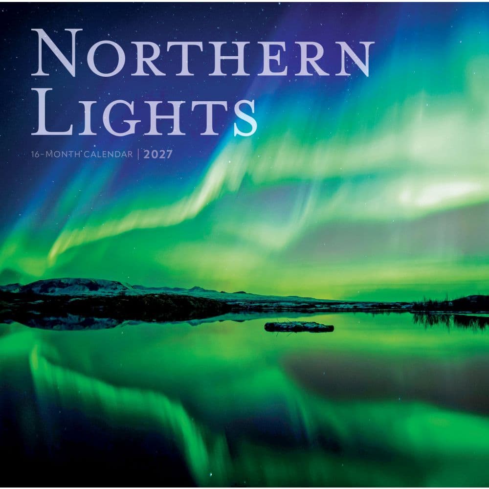 image Northern Lights 2027 Wall Calendar Main Product Image