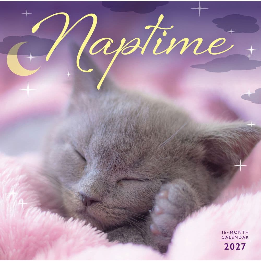 image Naptime 2027 Wall Calendar Main Product Image