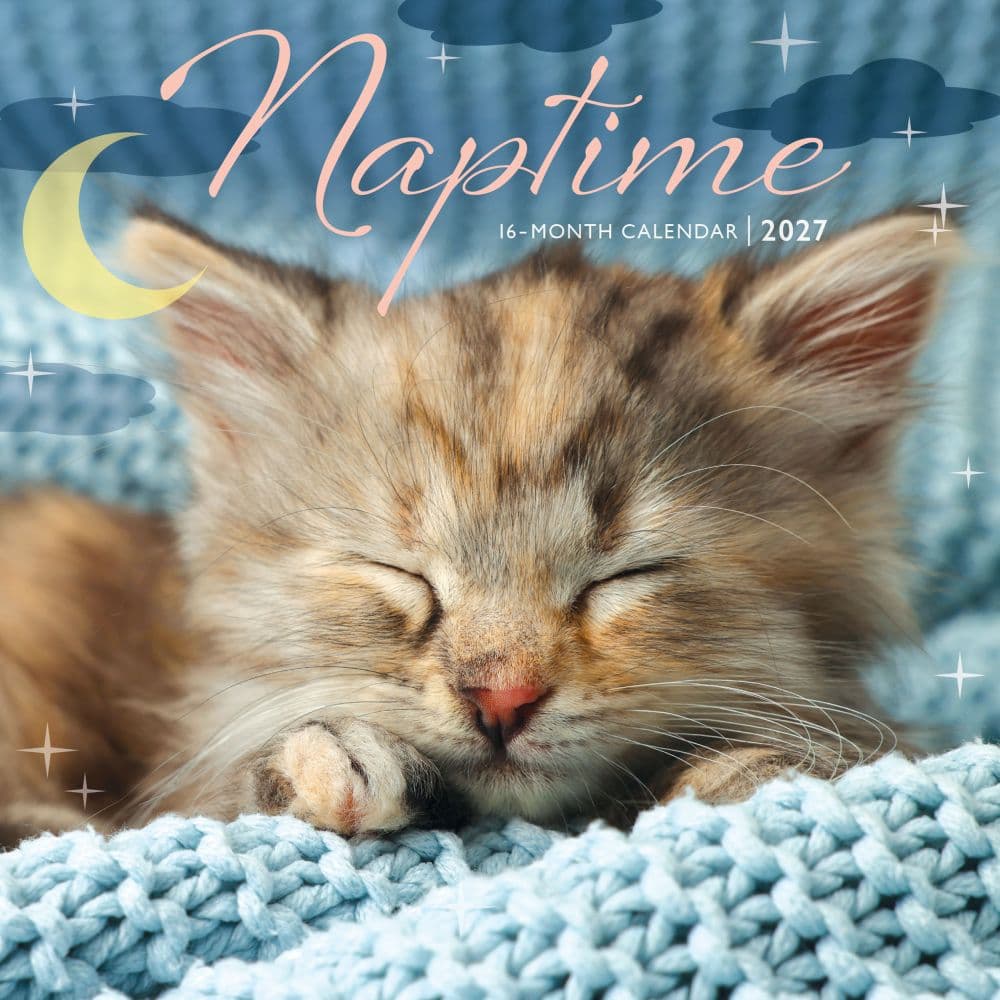 image Naptime 2027 Mini Wall Calendar Main Product Image