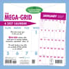 image Mega Grid 2027 Wall Calendar First Alternate Image