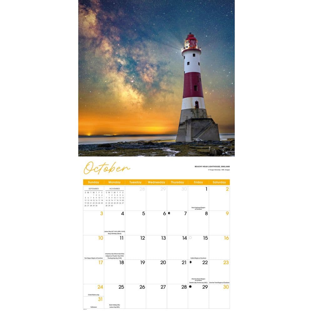 Look to the Stars 2027 Wall Calendar Fourth Alternate Image