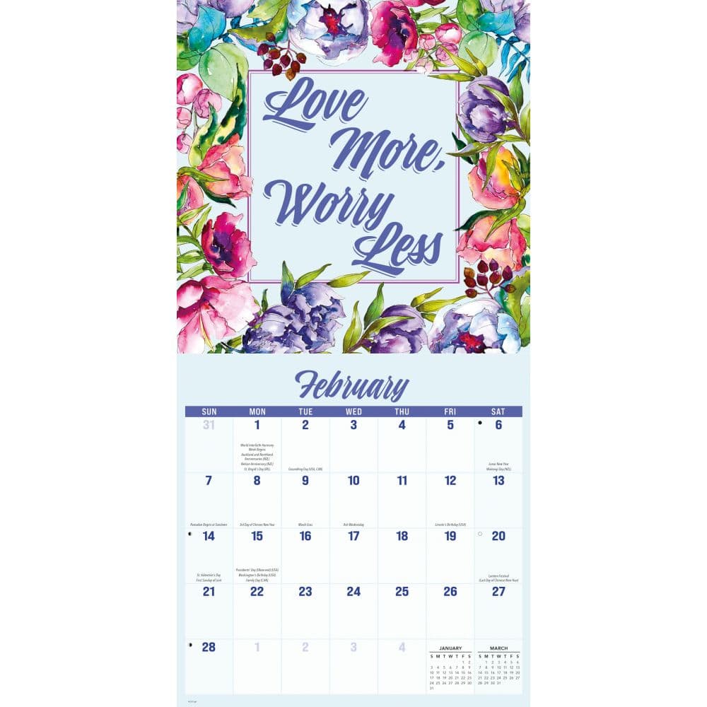 Grow Your Own Way 2027 Wall Calendar by Bonnie Marcus Second Alternate Image