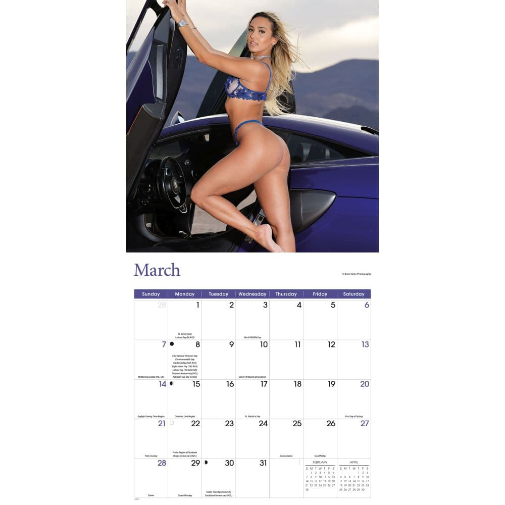 Lingerie 2027 Wall Calendar Second Alternate Image
