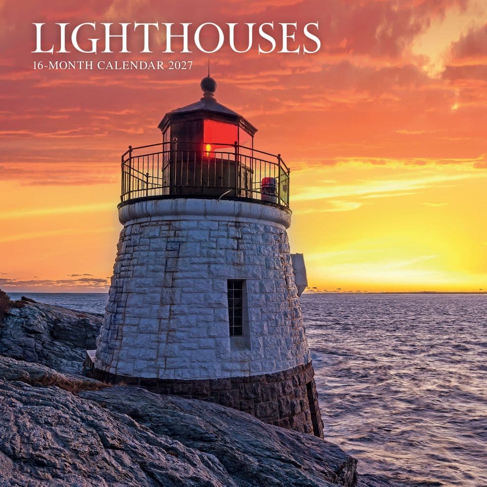 image Lighthouses 2027 Wall Calendar Main Product Image