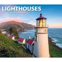 image Lighthouses 2027 Deluxe Wall Calendar Main Product Image
