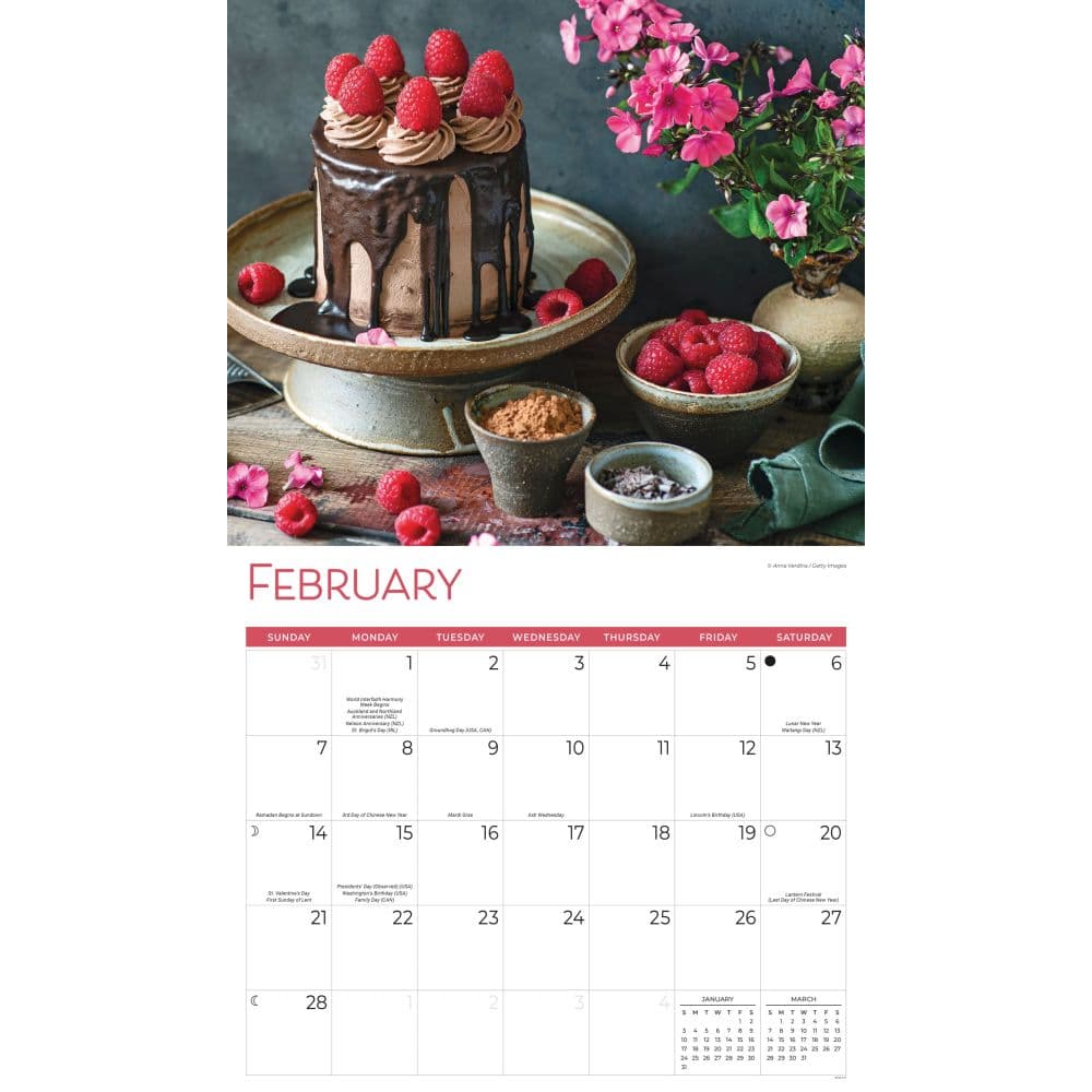 Kitchen 2027 Deluxe Wall Calendar Second Alternate Image