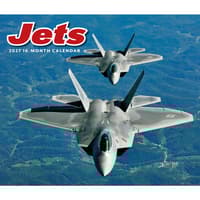 image Jets 2027 Deluxe Wall Calendar Main Product Image
