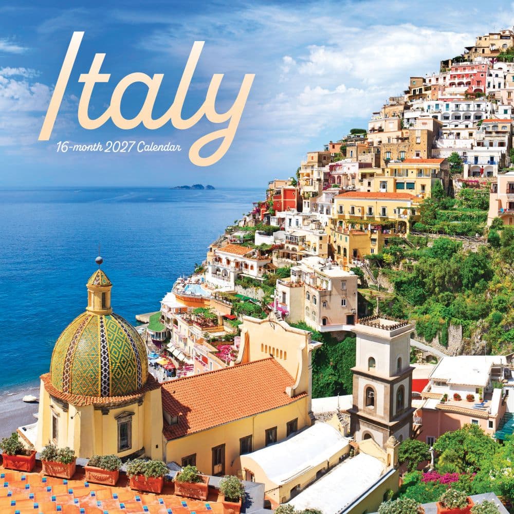 image Italy 2027 Mini Wall Calendar Main Product Image