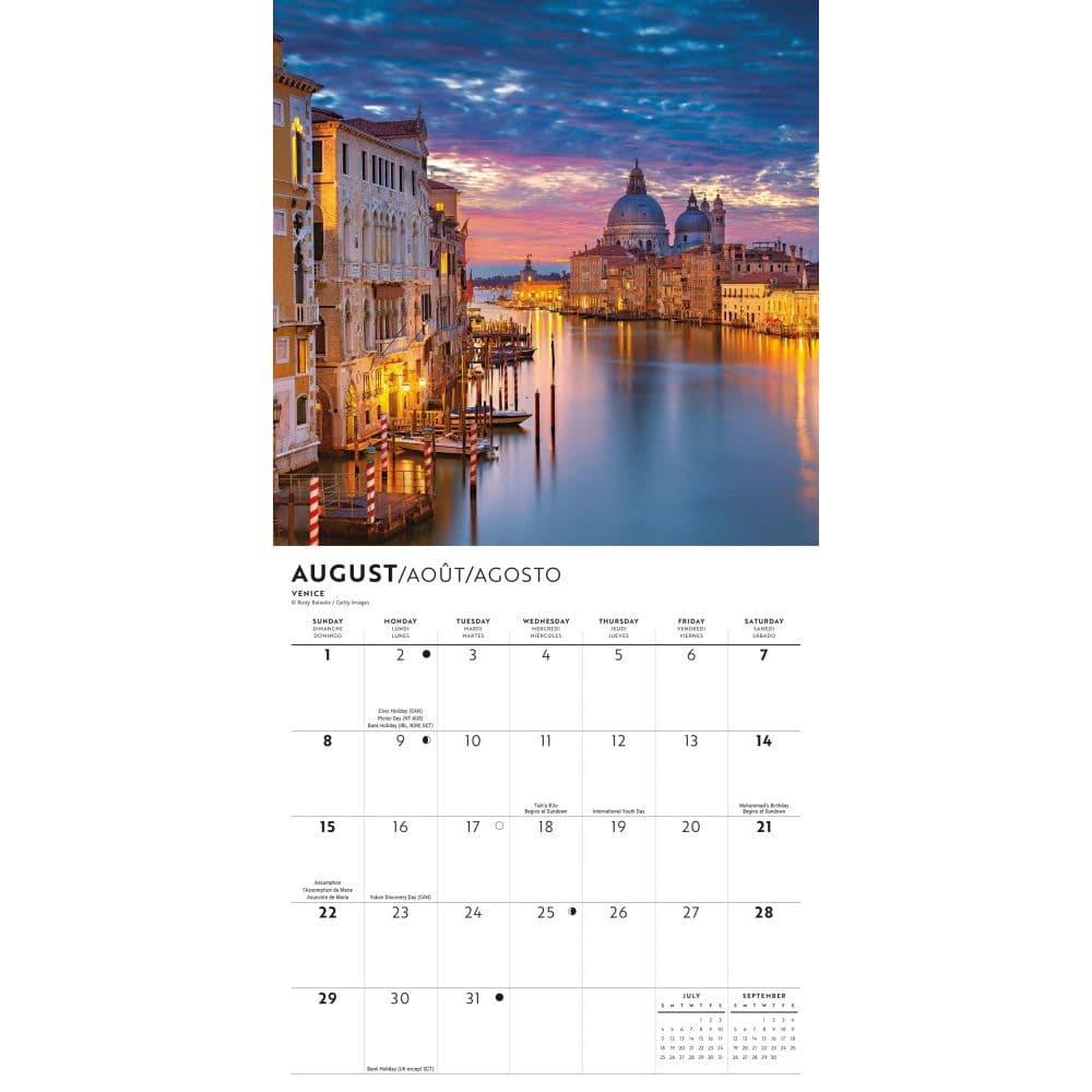 Italy 2027 Mini Wall Calendar Fourth Alternate Image