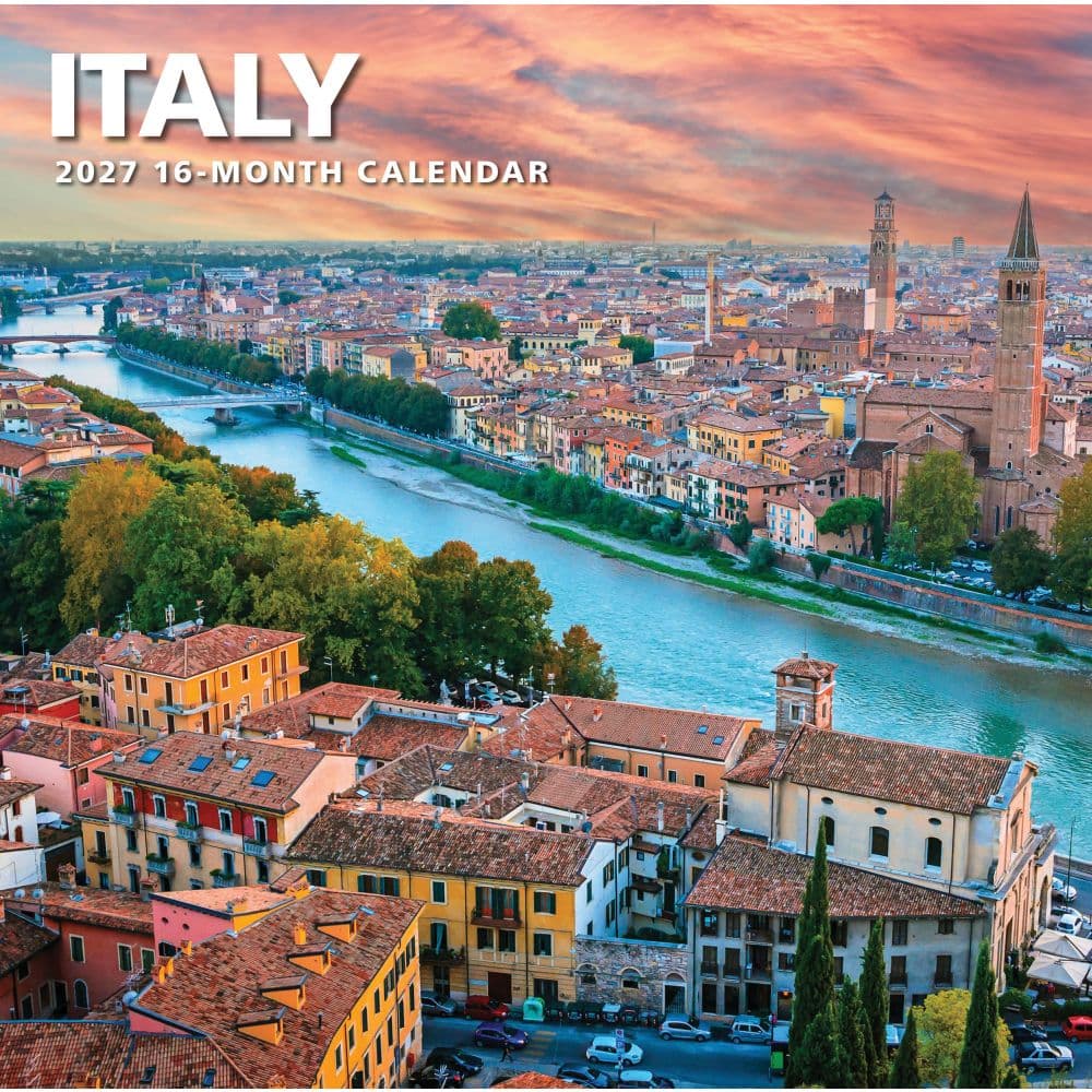 Italy 2027 Wall Calendar Main Product Image