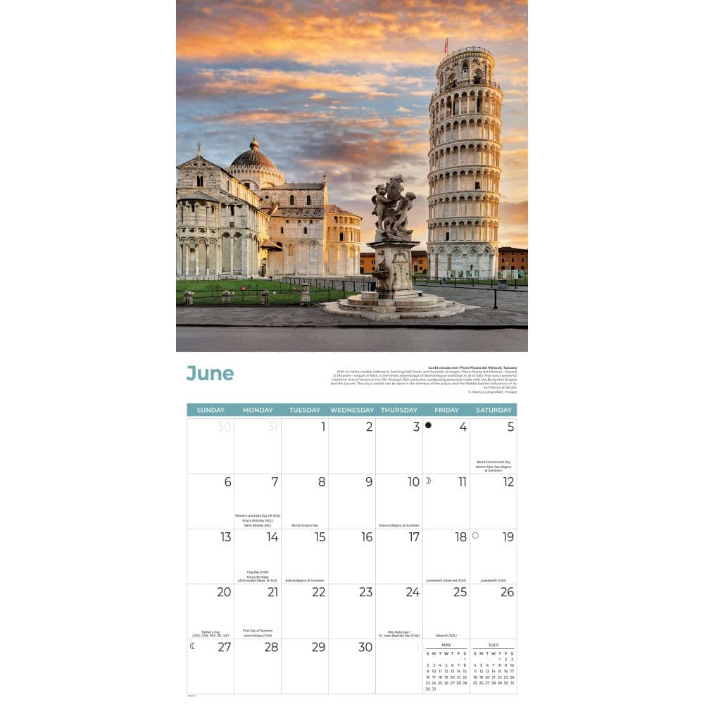 Italy 2027 Wall Calendar Third Alternate Image