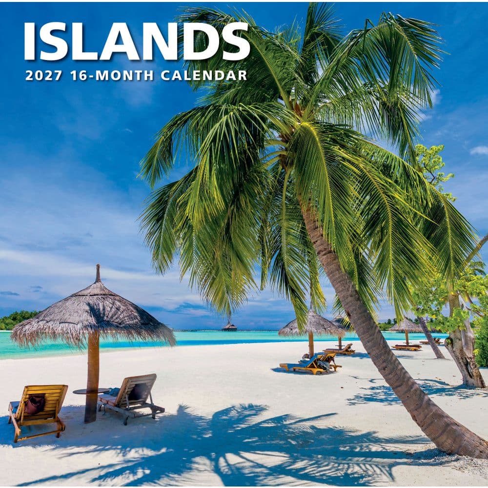 Islands 2027 Wall Calendar Main Product Image