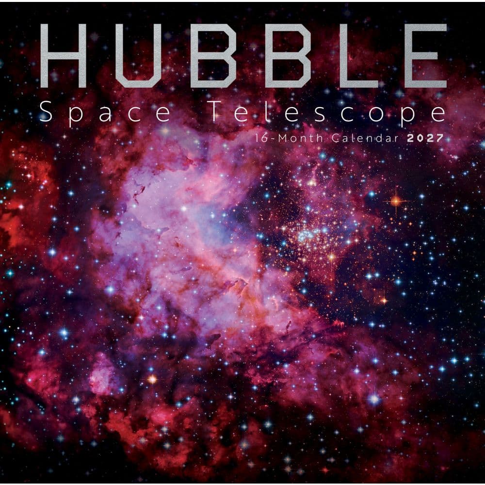 Hubble Space 2027 Wall Calendar Main Product Image