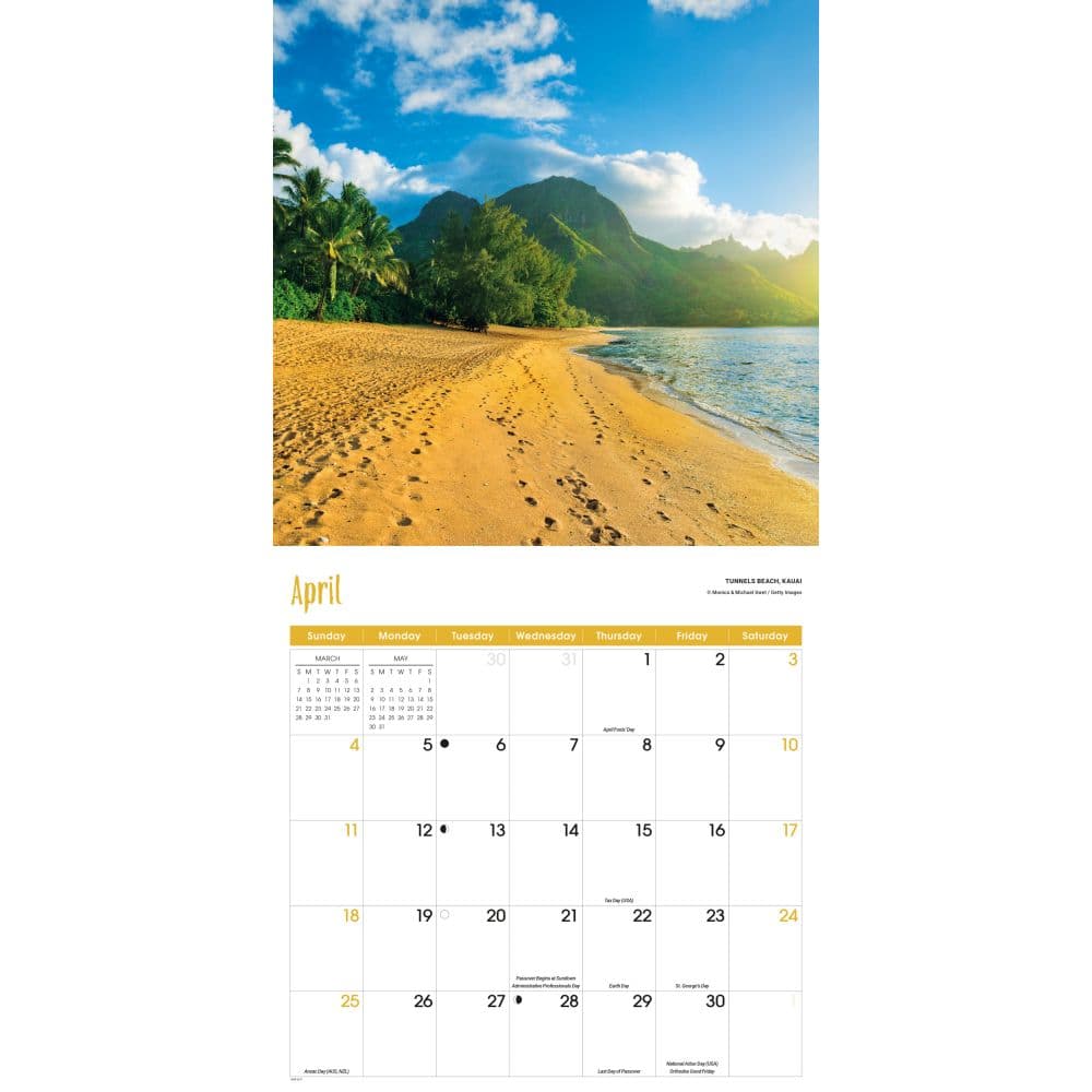 Hawaii 2027 Wall Calendar Second Alternate Image