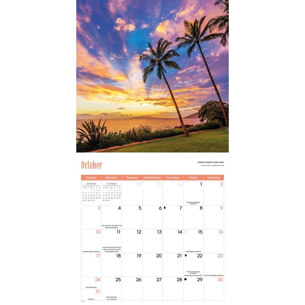 Hawaii 2027 Wall Calendar Fourth Alternate Image