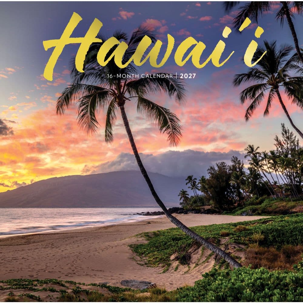 Hawaii 2027 Wall Calendar Main Product Image
