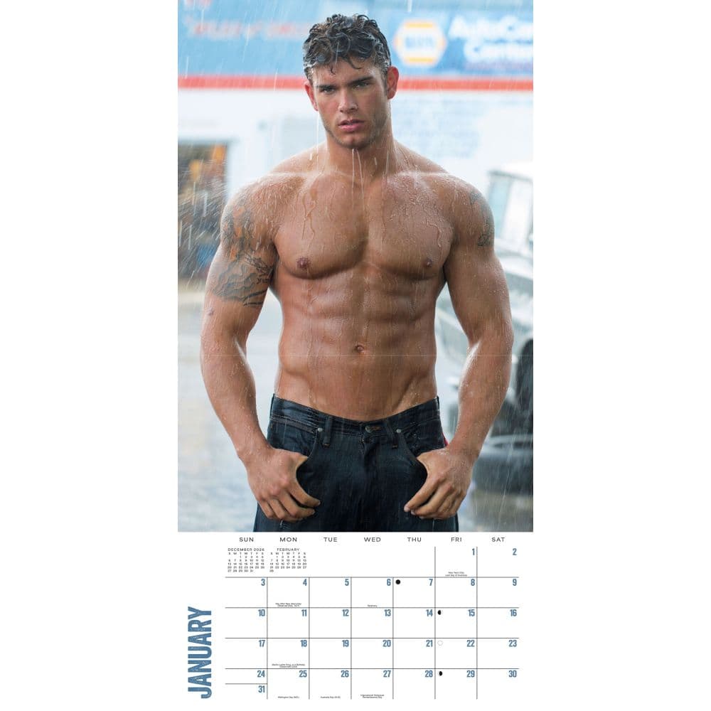 Dream Guys 2027 Wall Calendar Second Alternate Image