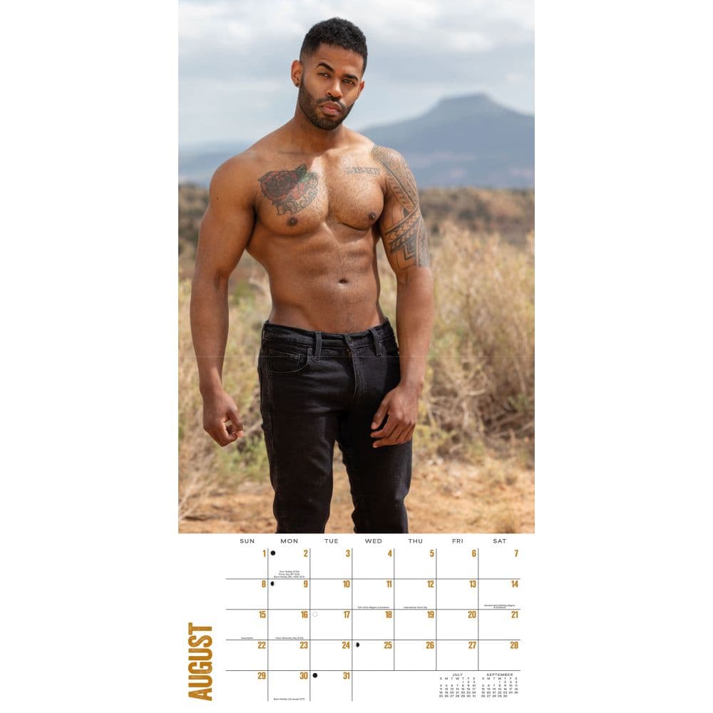 Dream Guys 2027 Wall Calendar Third Alternate Image