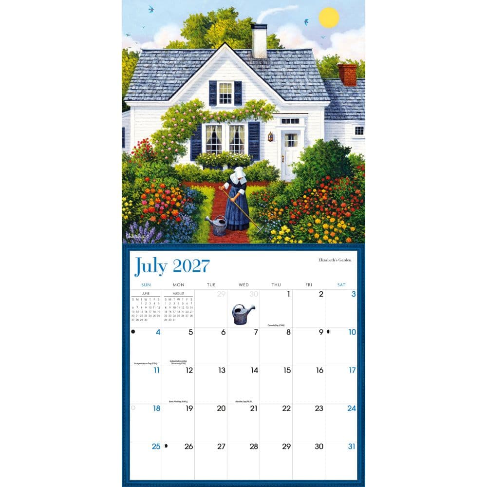 Charles Wysocki Americana 2027 Wall Calendar Third Alternate Image