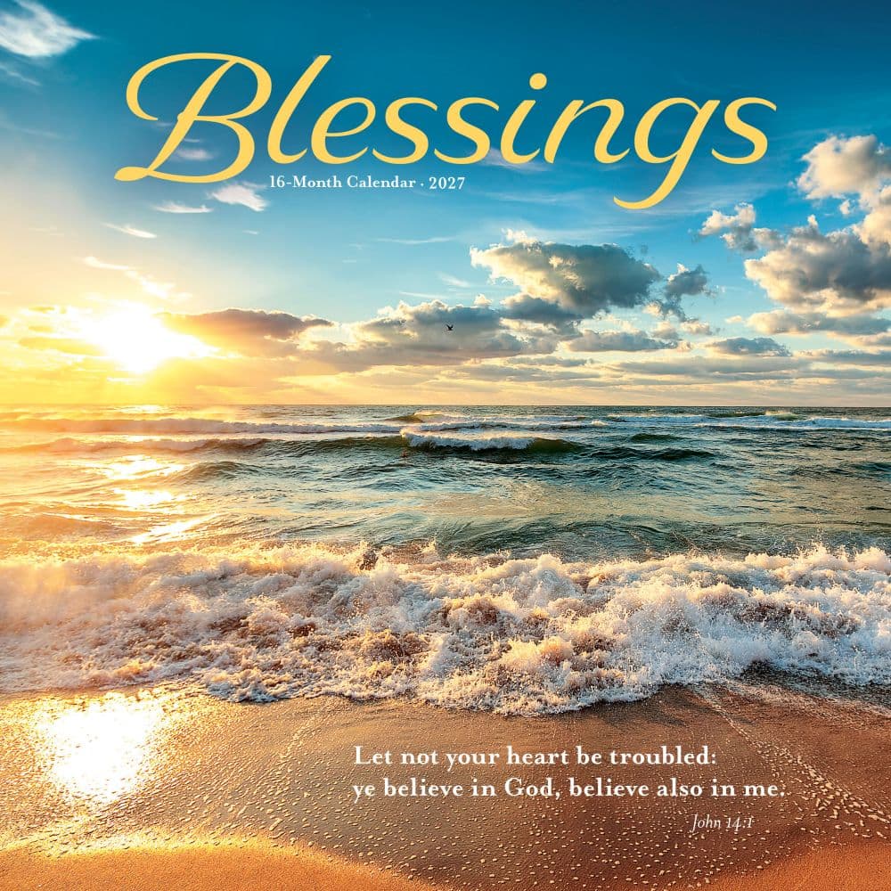 image Blessings 2027 Wall Calendar Main Product Image