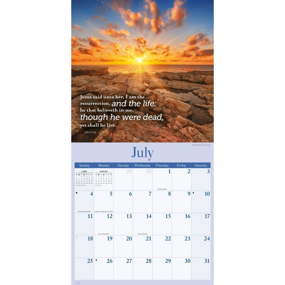 Bible Verse 2027 Wall Calendar Third Alternate Image