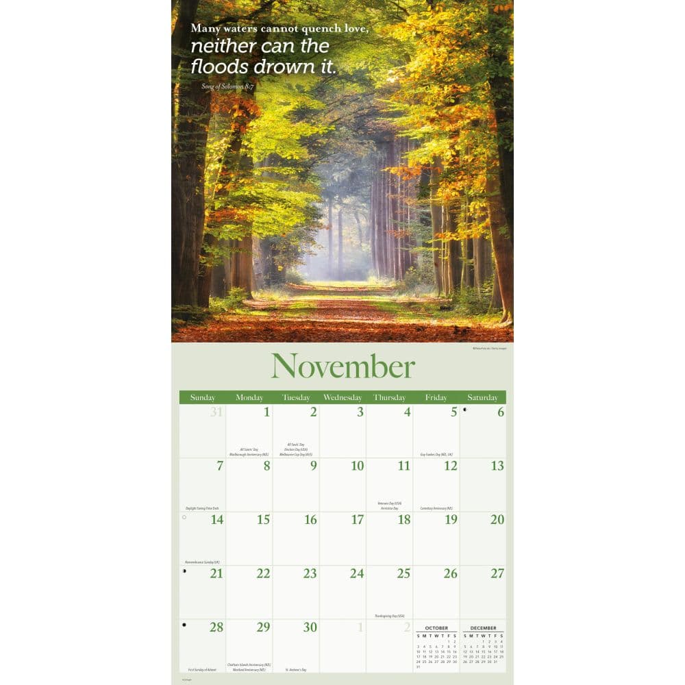 Bible Verse 2027 Wall Calendar Fourth Alternate Image