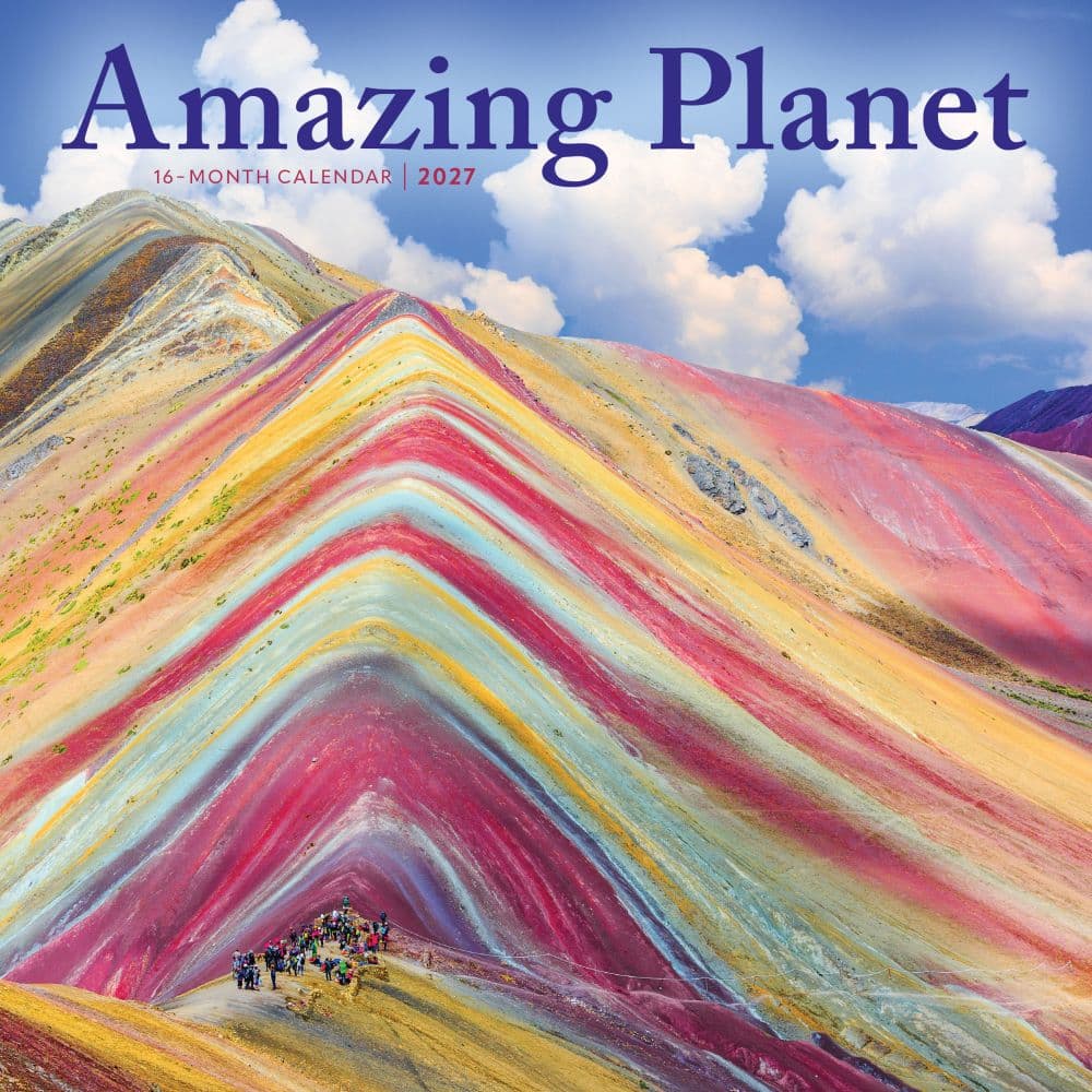 Amazing Planet 2027 Mini Wall Calendar Main Product Image