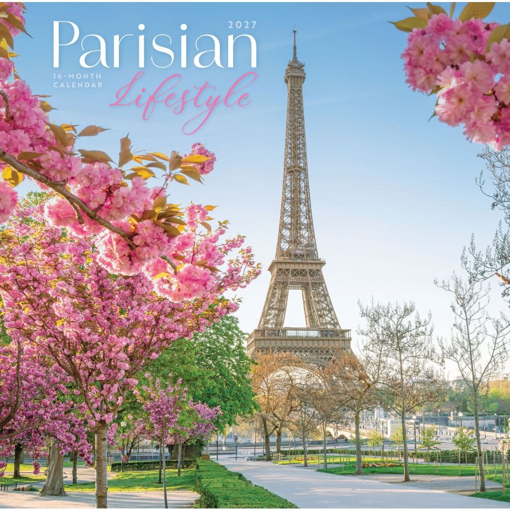 Parisian Lifestyle 2027 Wall Calendar Main Product Image